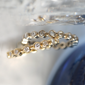 Charm Ring 17 diamonds