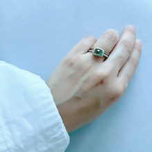 Green Tourmaline Ring