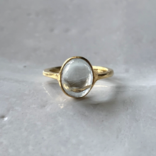 Fountain Ring   Aquamarine K18