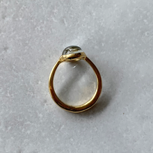 Fountain Ring   Aquamarine K18
